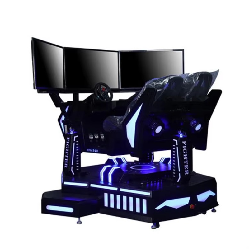 Outdoor Adventure Races - Electric Motion Platform Three-Screen 3-Axis Adventure