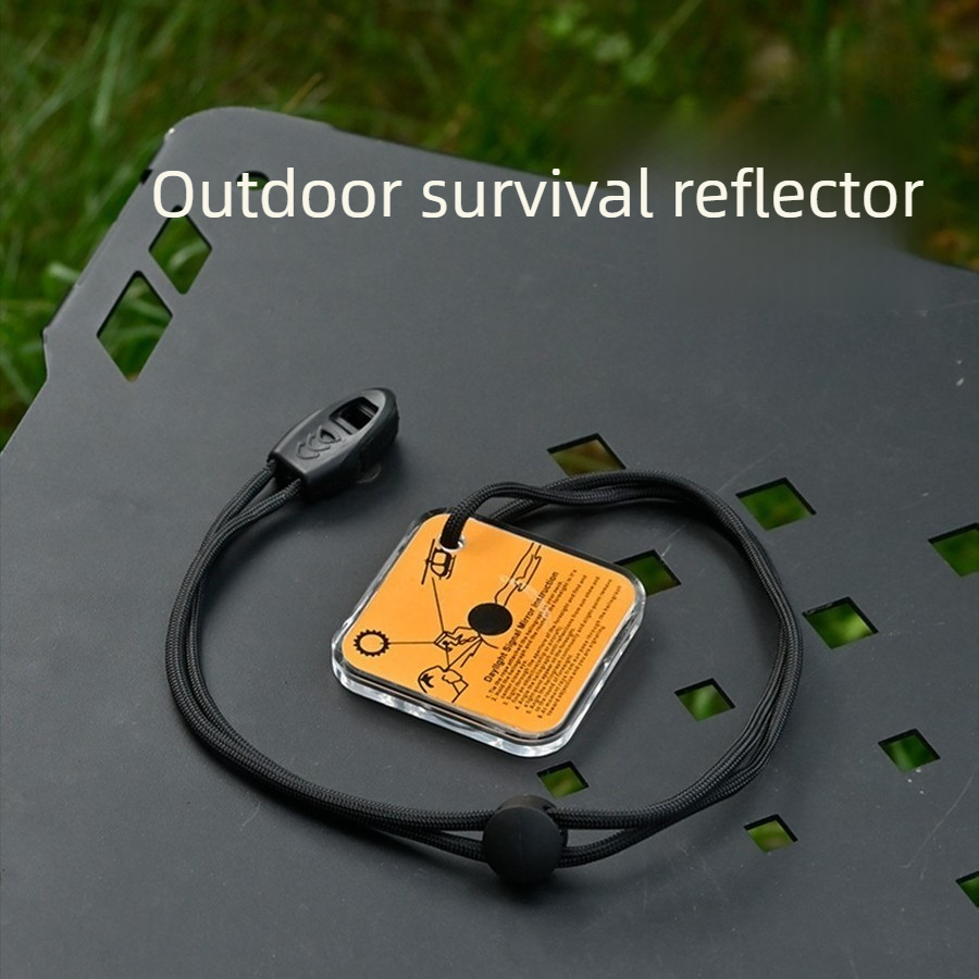 Signal Mirror Rescue - Outdoor Emergency Signal Mirror, High Reflective