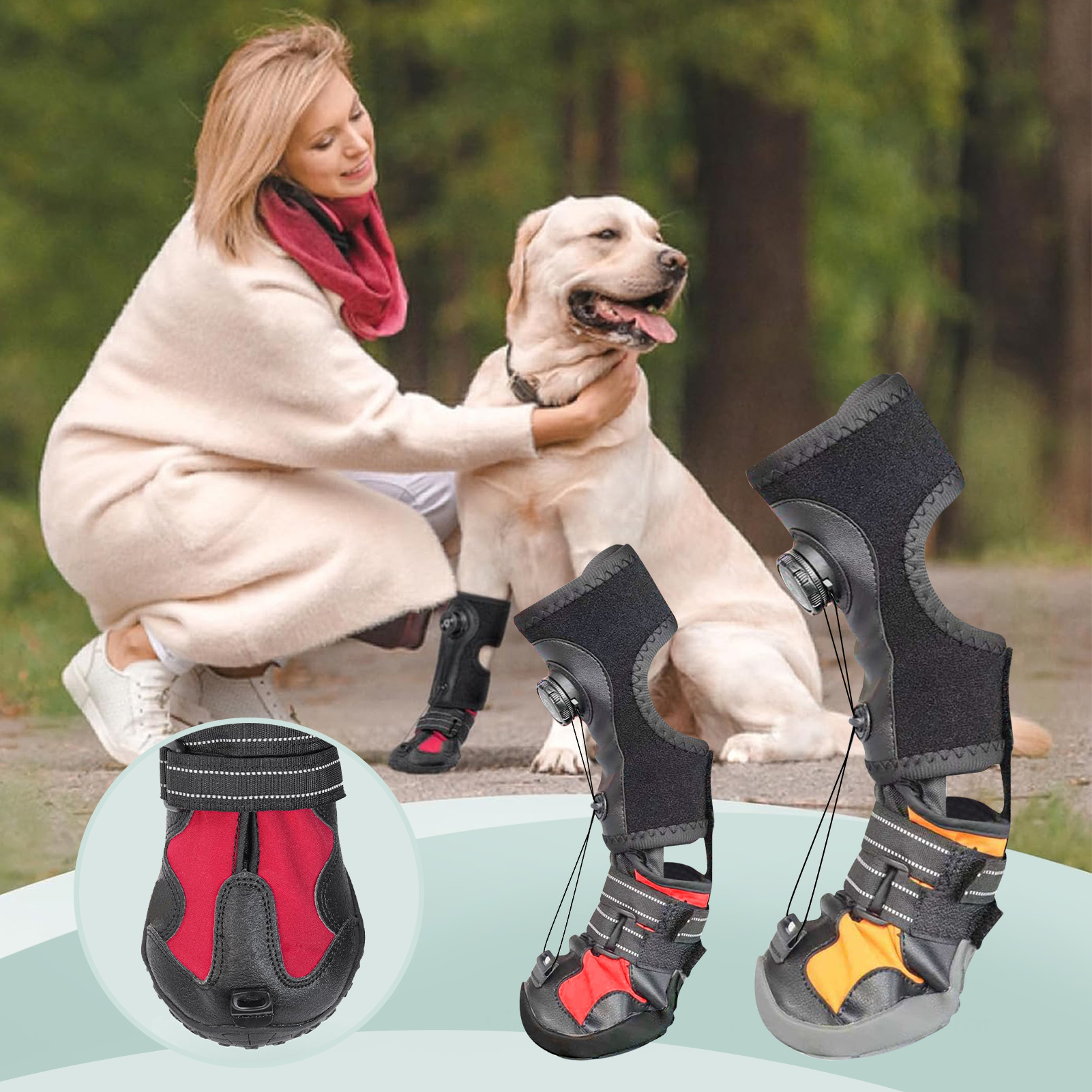 Outdoor Adventure Wear - Pet Shoes, Anti Dirt, Anti Drop,