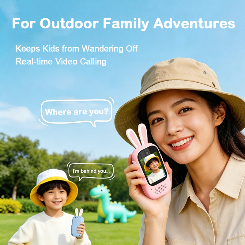 Outdoor Adventure Video - 2 Pack Kids Video Walkie Talkies