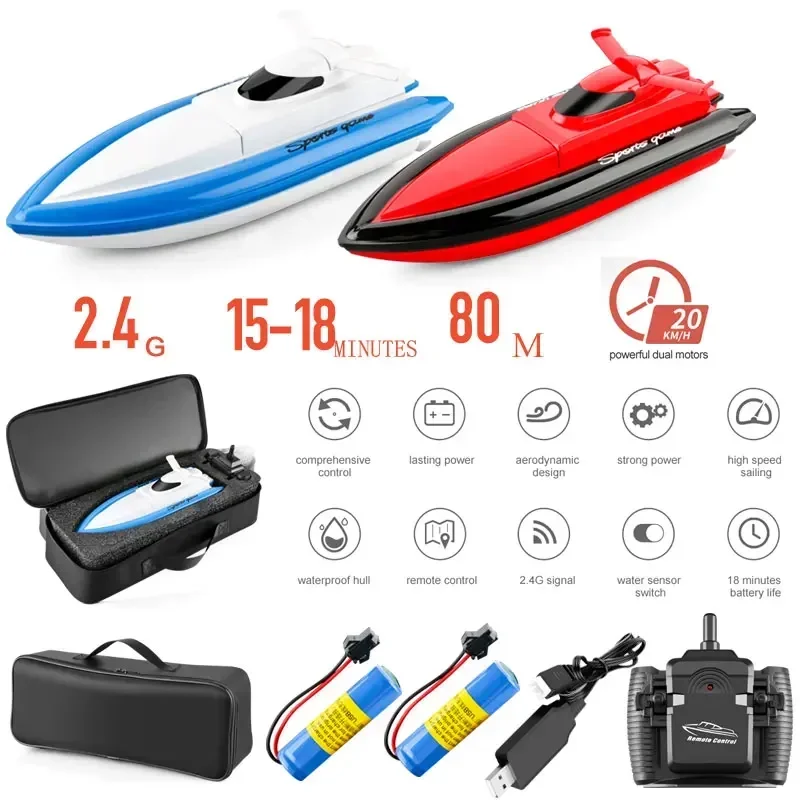 Outdoor Adventure Races - F1 High Speed RC Boat Remote