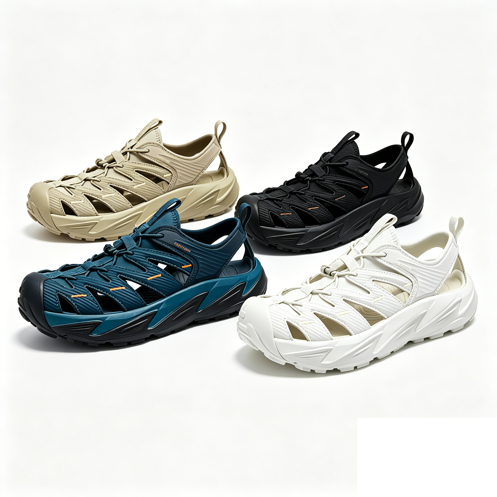 Outdoor Adventure For Adults - Men Summer Closed Toe Sandals Breathable