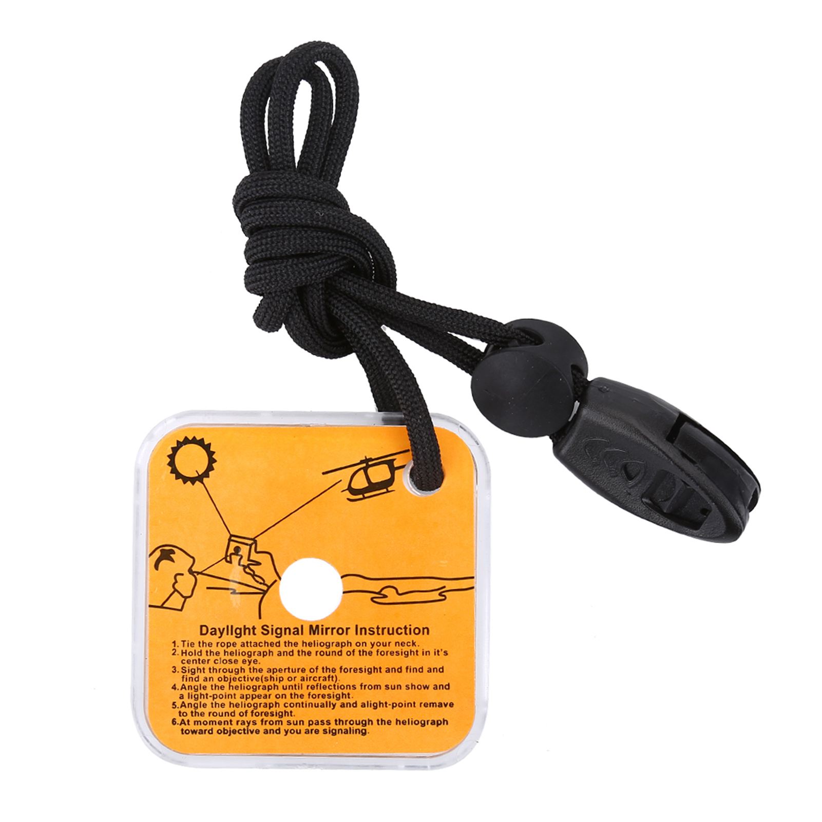 Outdoor Survival Emergency Sig - Signal Mirror Rescue ulasan dan harga