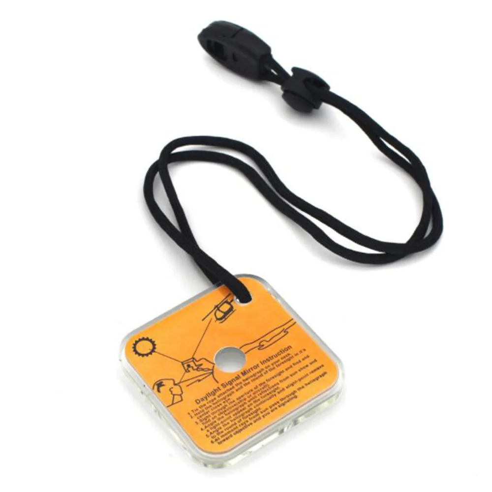 Outdoor Survival Reflective Si - Signal Mirror Rescue ulasan dan harga