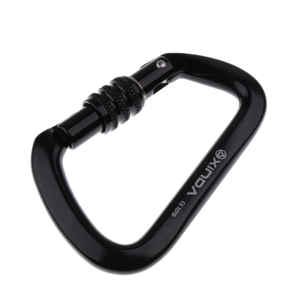 28KN Screw Locking Climbing Ca - Carabiner Locking D ulasan dan harga