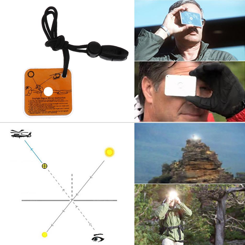 Transparent Survival Signal Mi - Signal Mirror Rescue ulasan dan harga