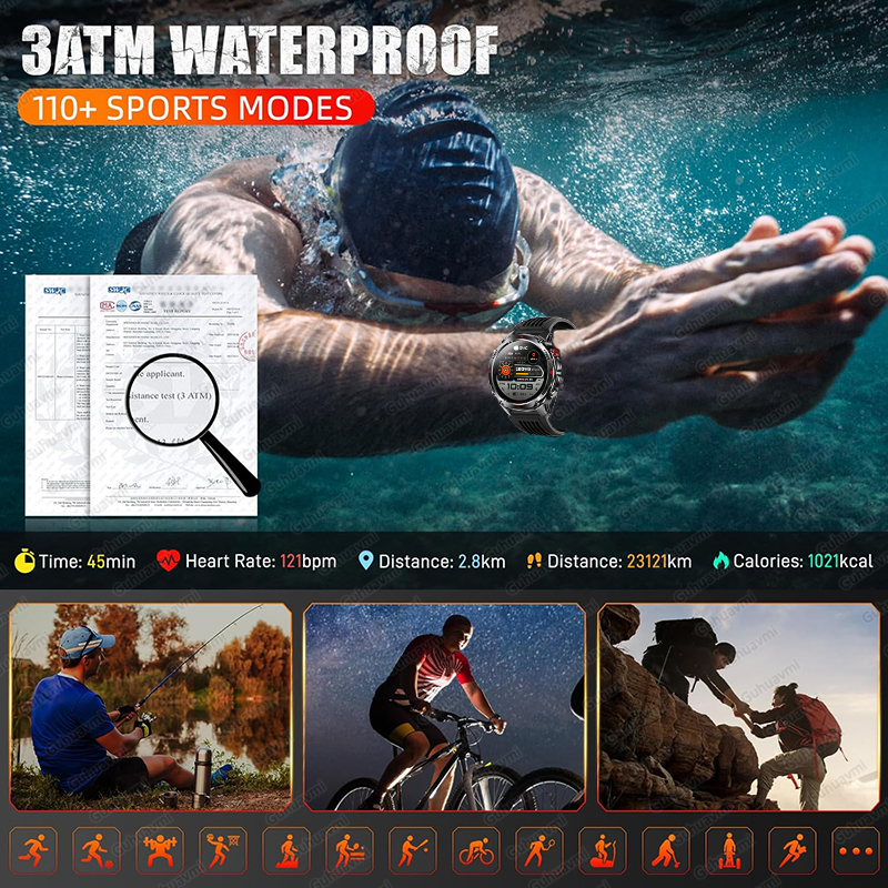 2026 New Outdoor Military GPS  - Outdoor Adventure Watches ulasan dan harga