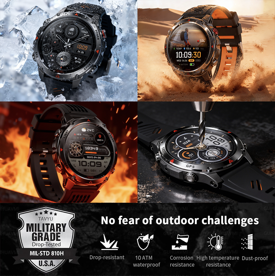 2026 New Outdoor Military GPS  - Outdoor Adventure Watches ulasan dan harga
