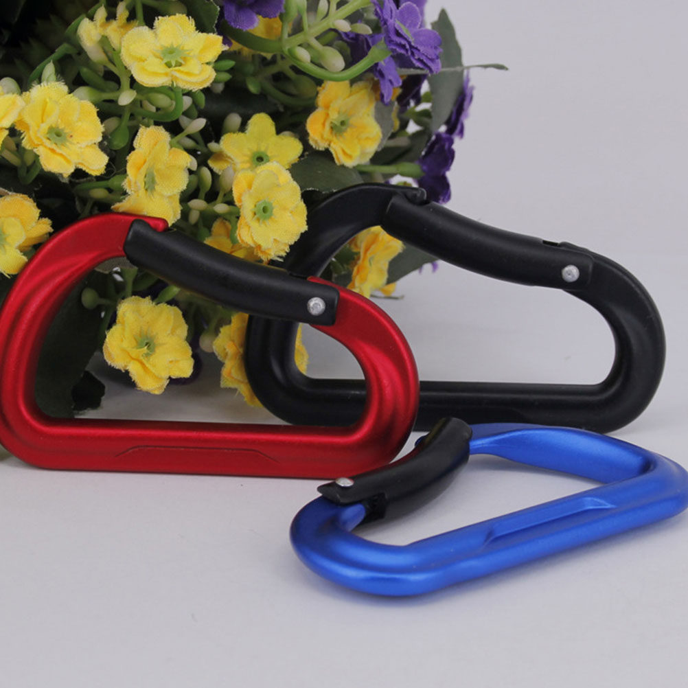 2Pcs D Shaped Safety Locking C - Carabiner Locking D ulasan dan harga