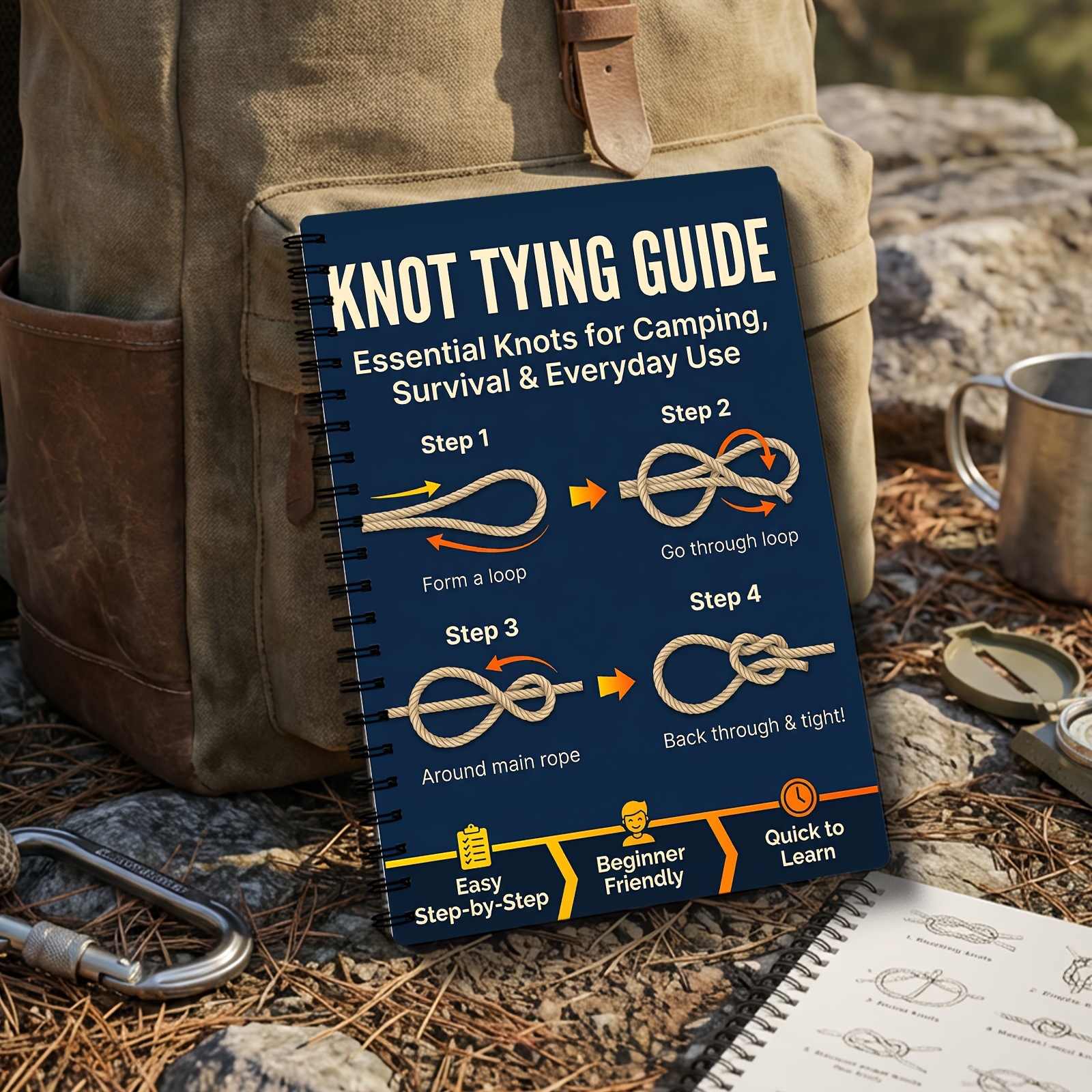 Outdoor Survival Knots StepbyS - Outdoor Adventure For Adults ulasan dan harga
