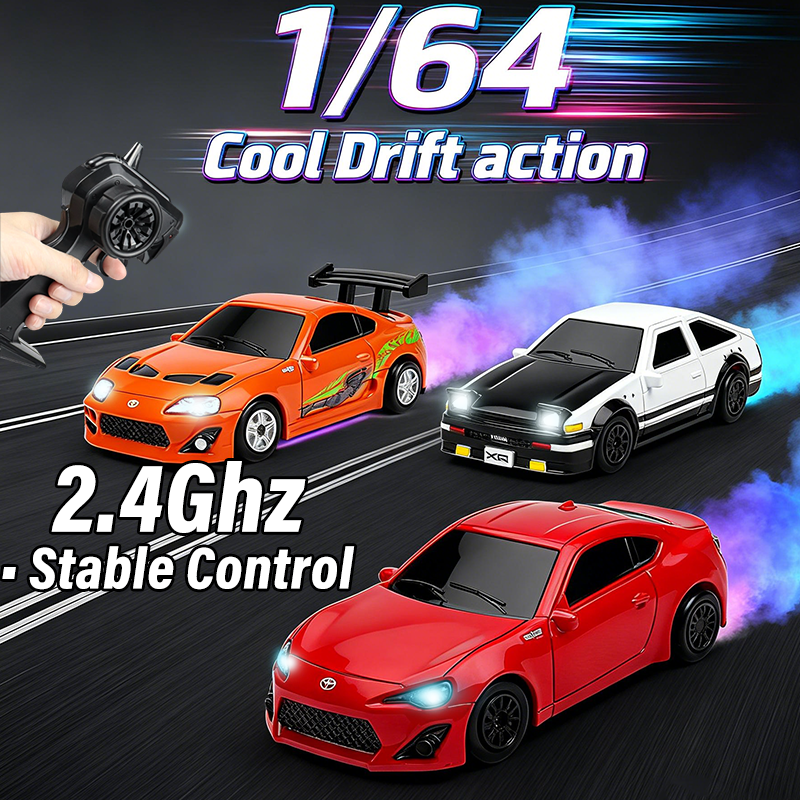 2026 RC Drift Cars 1/64 Scale  - Outdoor Adventure Races ulasan dan harga