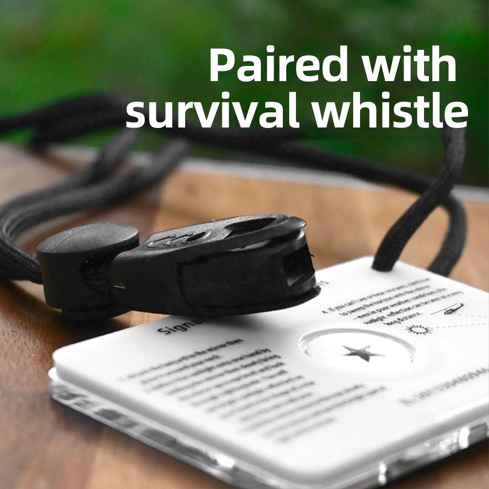 Outdoor Marine Survival Signal - Signal Mirror Rescue ulasan dan harga