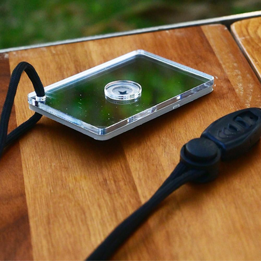 Outdoor Marine Survival Signal - Signal Mirror Rescue ulasan dan harga