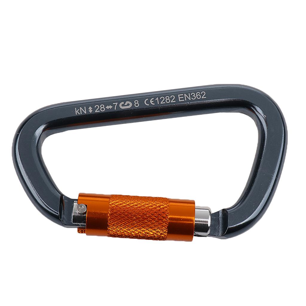 Metal Carabiner Outdoor Hiking - Carabiner Locking D ulasan dan harga