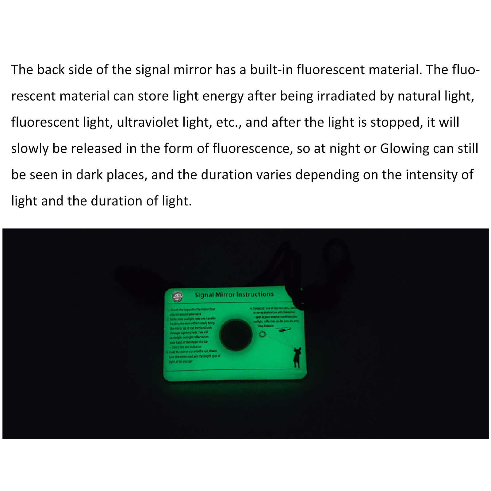 Multifunctional Survival Emerg - Signal Mirror Rescue ulasan dan harga
