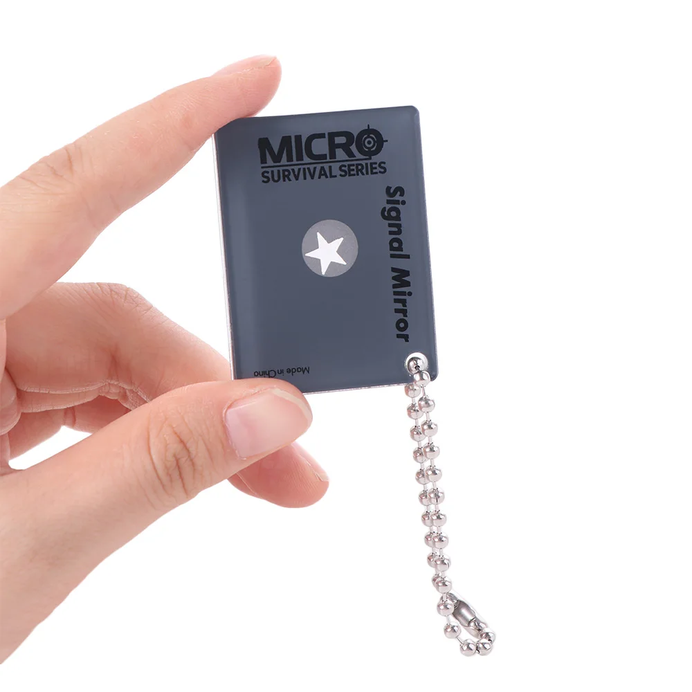 Portable Reflective Outdoor Si - Signal Mirror Rescue ulasan dan harga