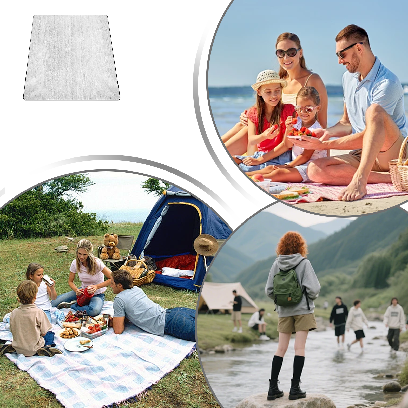 Sleeping Mat Camping 6.5x6.5ft - Outdoor Adventure Hunt ulasan dan harga