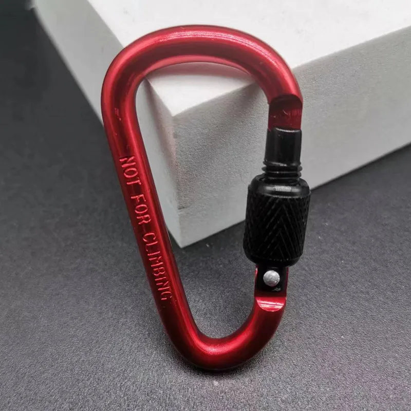 D-Shaped Locking Carabiner Key - Carabiner Locking D ulasan dan harga