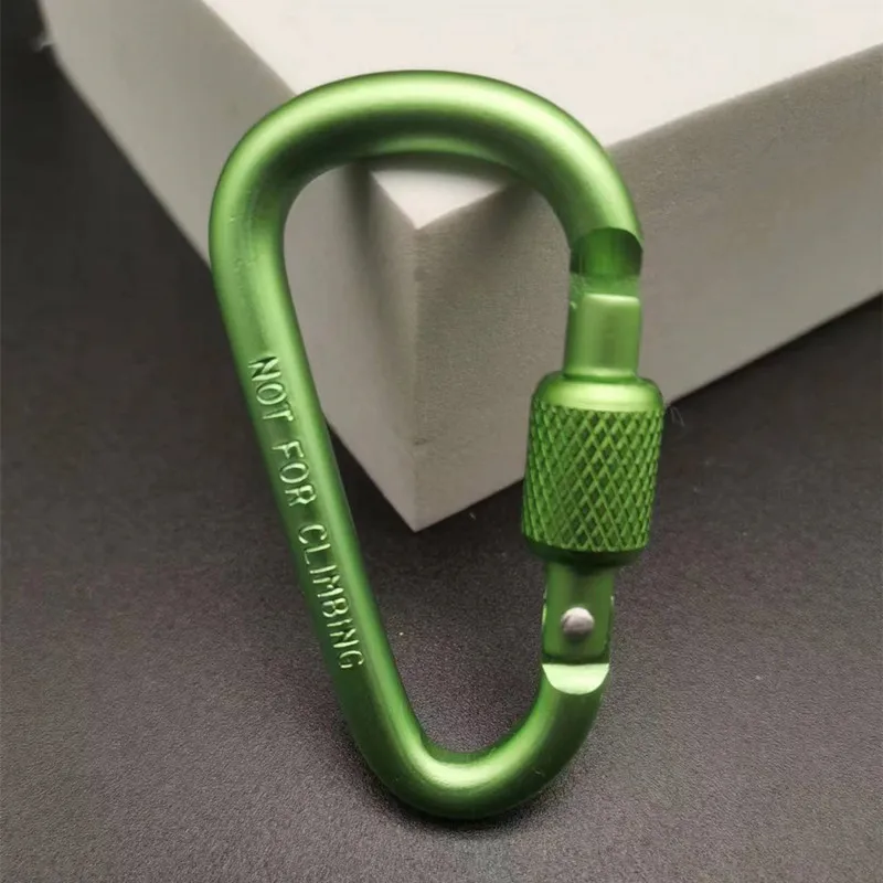 D-Shaped Locking Carabiner Key - Carabiner Locking D ulasan dan harga