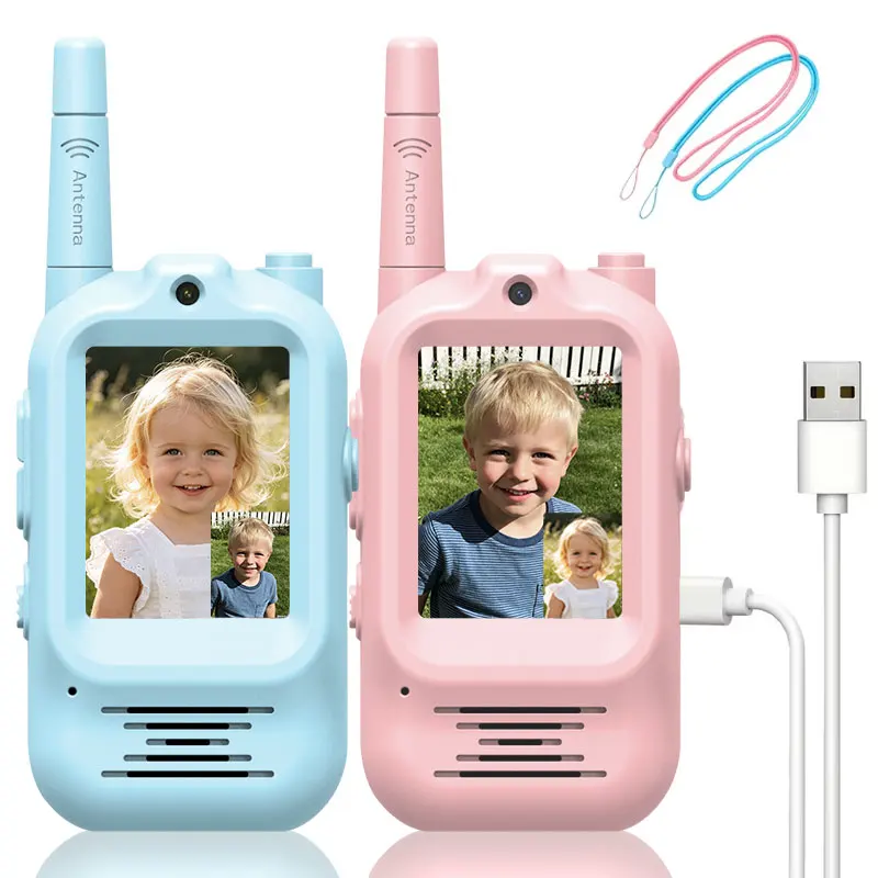 2pcs Kids Video Walkie Talkie  - Outdoor Adventure Video ulasan dan harga
