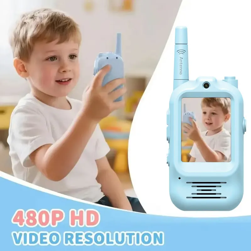 2pcs Kids Video Walkie Talkie  - Outdoor Adventure Video ulasan dan harga