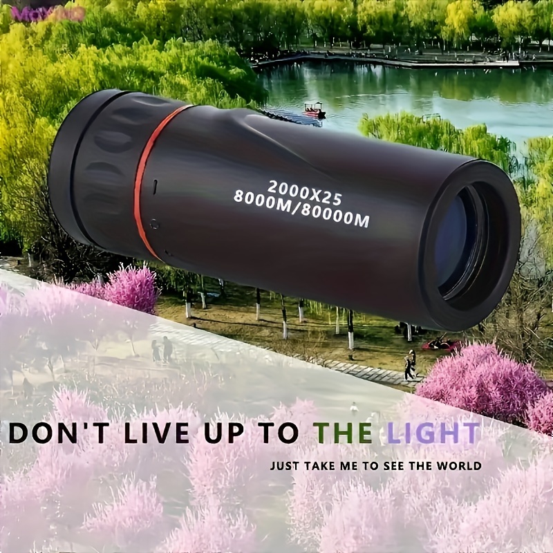 2000X25 HD Monocular Telescope - Outdoor Adventure Watches ulasan dan harga