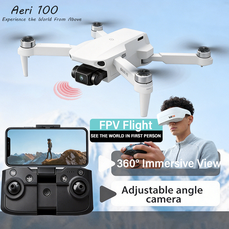 Mini Dronеs Aeri100 8K Profess - Outdoor Adventure Video ulasan dan harga