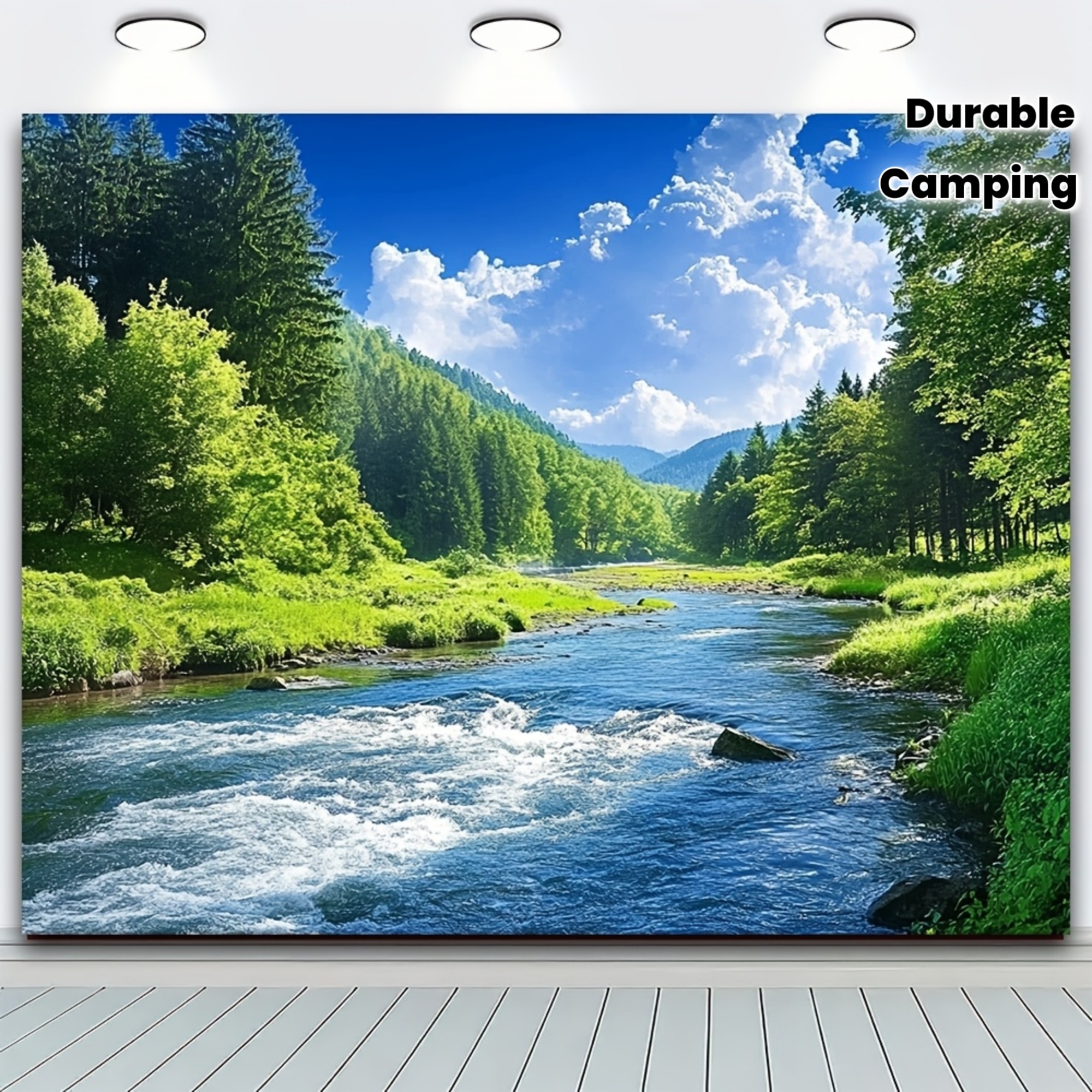 Natural landscape backdrop, sp - Outdoor Adventure Birthday Party ulasan dan harga