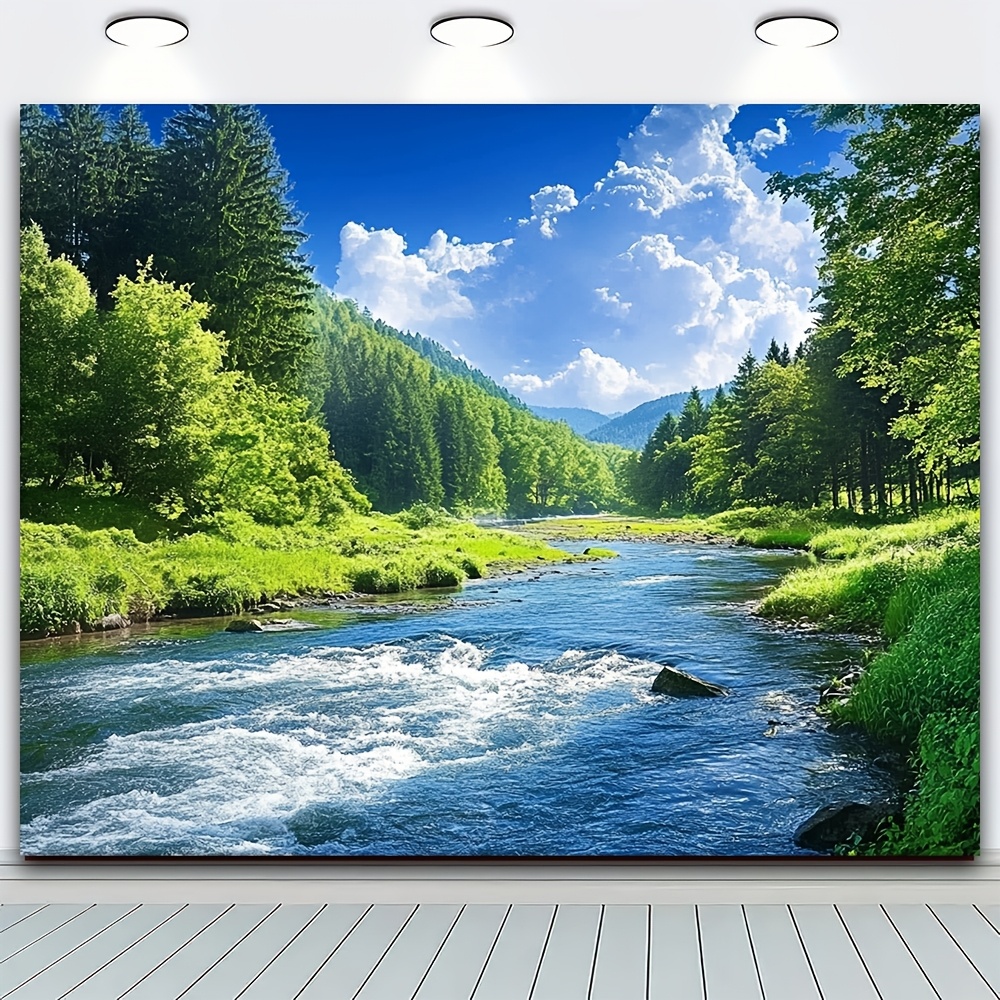 Natural landscape backdrop, sp - Outdoor Adventure Birthday Party ulasan dan harga