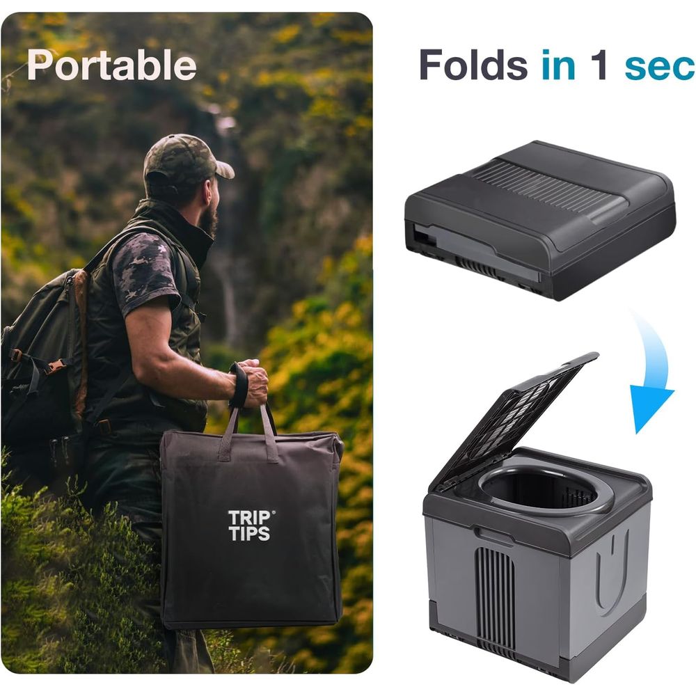 Portable Travel Toilet for Out - Outdoor Adventure For Adults ulasan dan harga