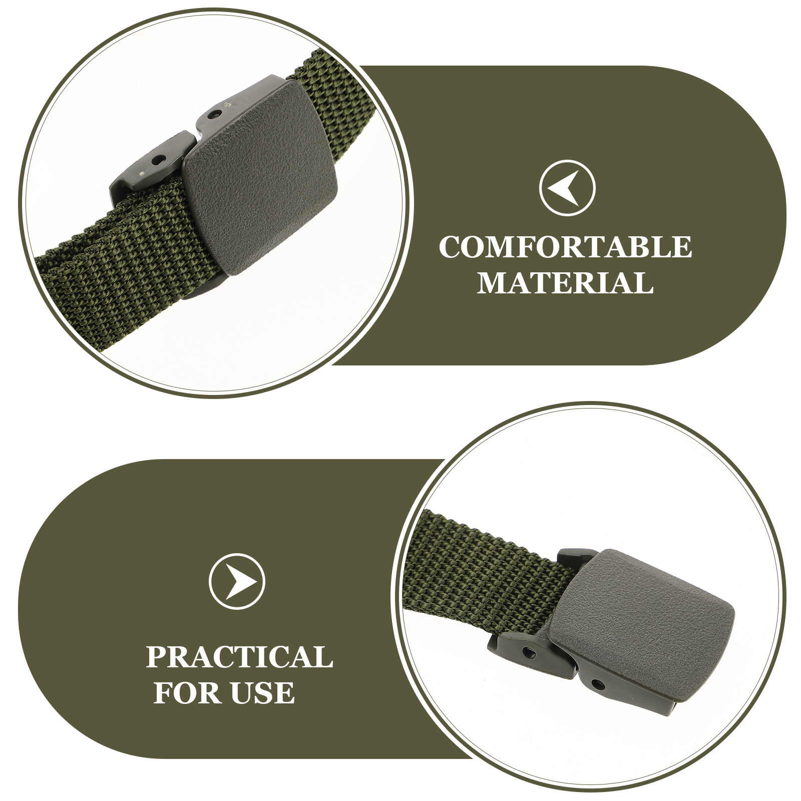 4Pcs Adjustable Tactical Belt  - Outdoor Adventure For Adults ulasan dan harga