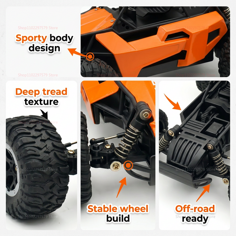 RC Monster Truck 1:16 Scale Re - Outdoor Adventure Races ulasan dan harga