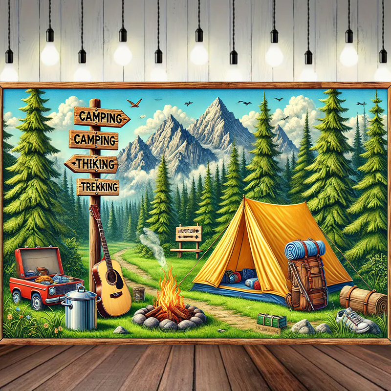 1 camping and outdoor adventur - Outdoor Adventure Birthday Party ulasan dan harga