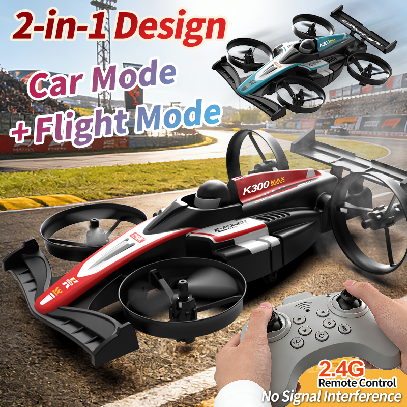 Flying Drift Cars RC UAV 2-in- - Outdoor Adventure Races ulasan dan harga