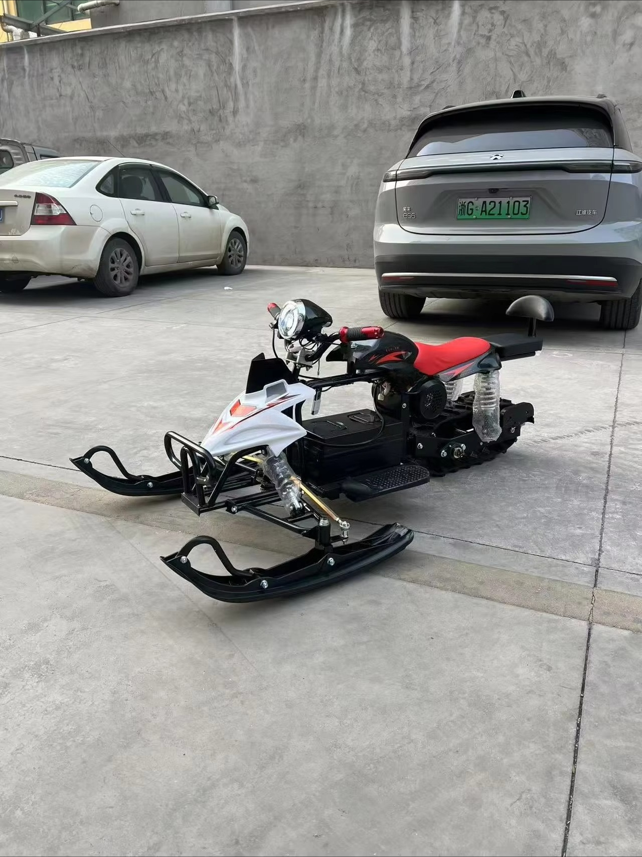 500W Electric Snowmobile for O - Outdoor Adventures ulasan dan harga