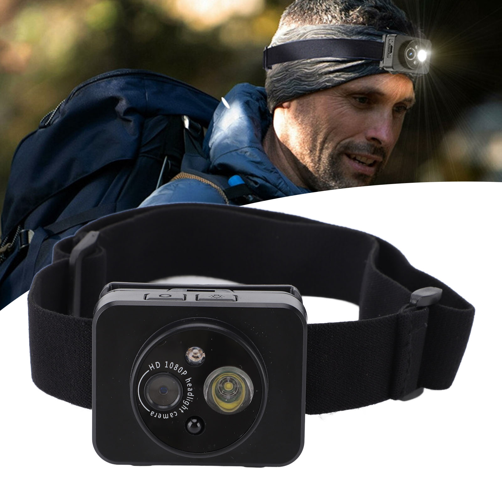 Headlight Camera Headlight Cam - Outdoor Adventure Video ulasan dan harga