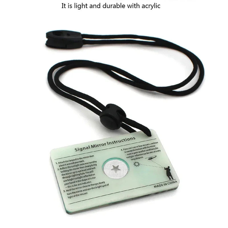 New Exercise Survival Mirrors  - Signal Mirror Rescue ulasan dan harga