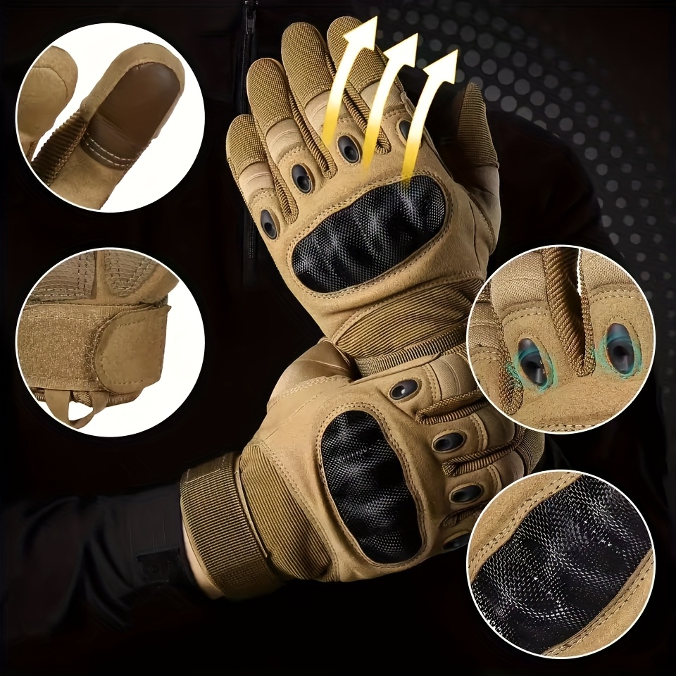 New Men's Full Finger Tactical - Outdoor Adventure Hunt ulasan dan harga