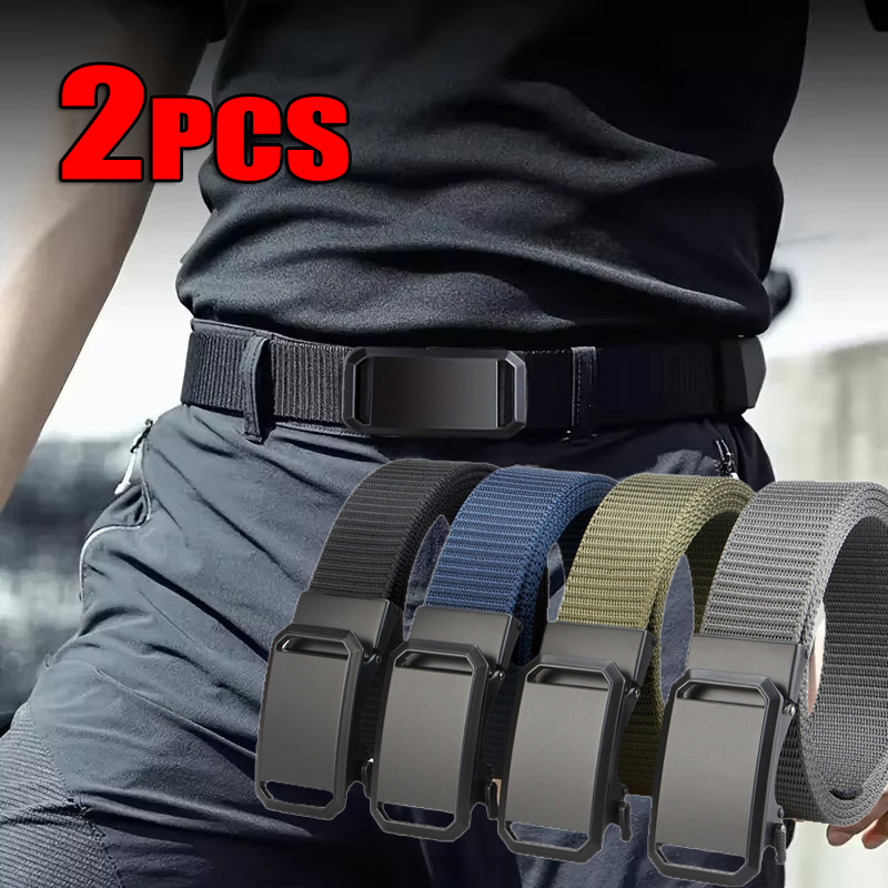Canvas Tactical Belts Men's Du - Outdoor Adventure Hunt ulasan dan harga