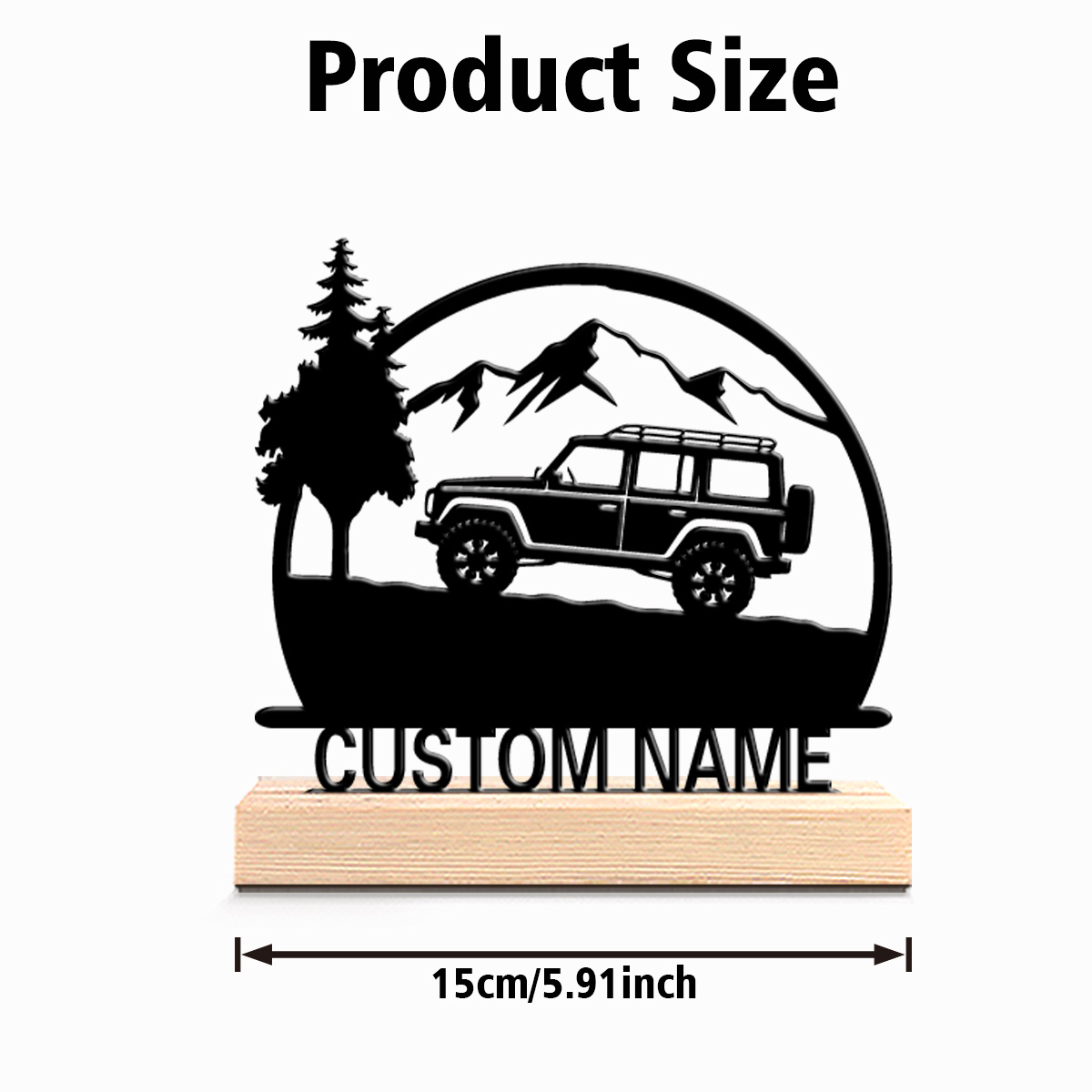 1pc Cute Personalized Custom O - Outdoor Adventure Birthday Party ulasan dan harga