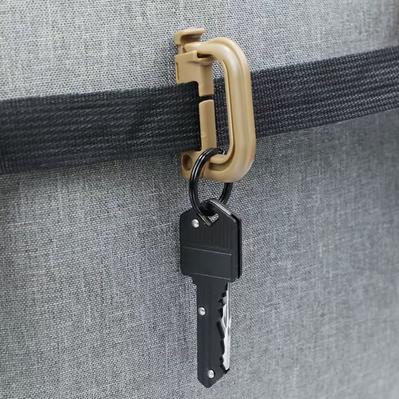 Tactical D-Ring Carabiner – Pl - Carabiner Locking D ulasan dan harga