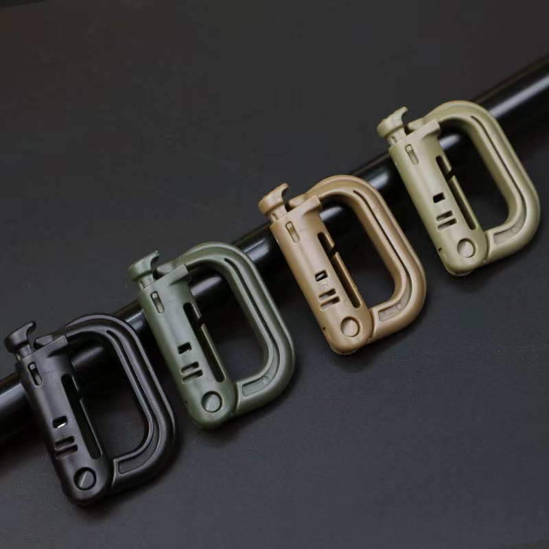 Tactical D-Ring Carabiner – Pl - Carabiner Locking D ulasan dan harga