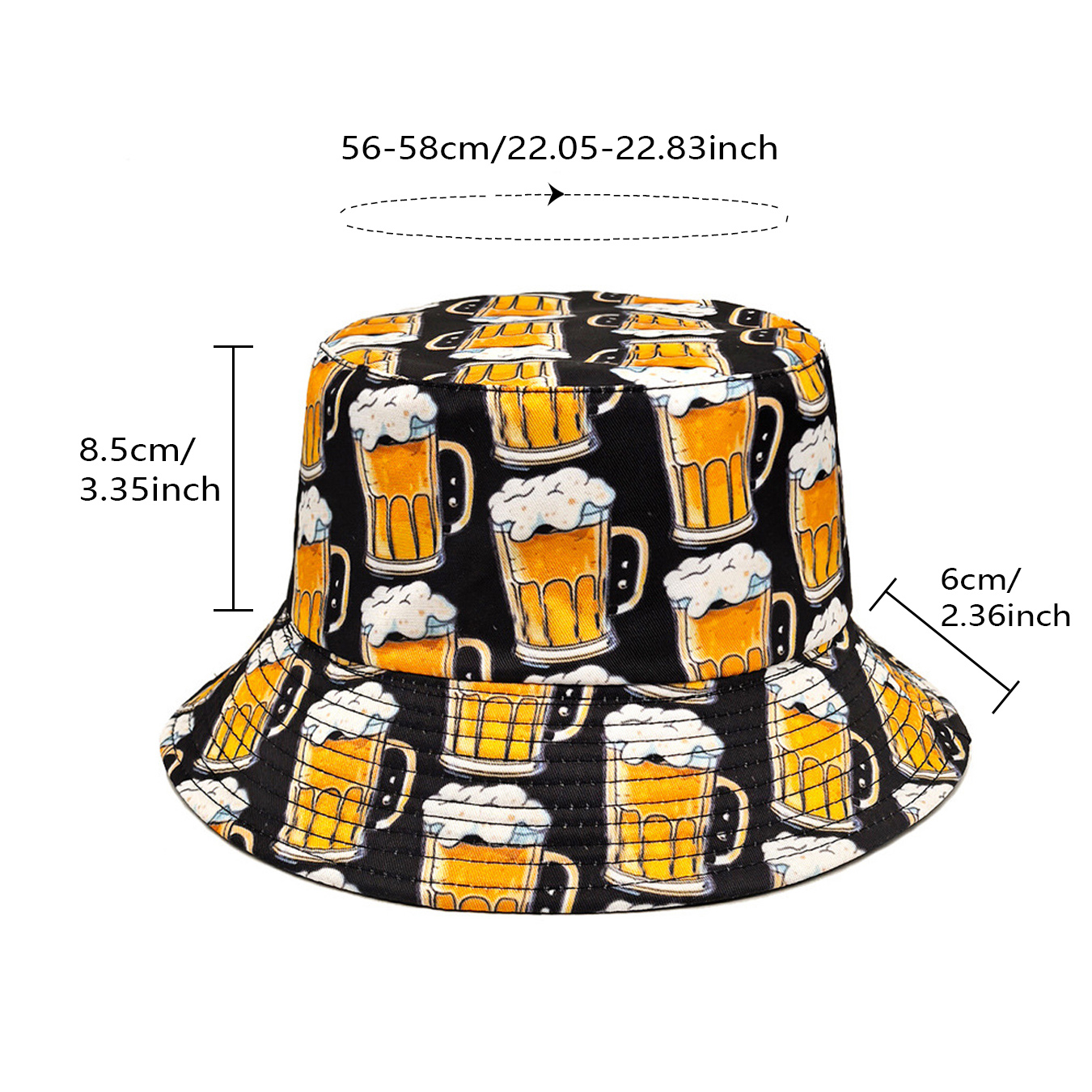Fashionable Beer-Printed Doubl - Outdoor Adventure Wear ulasan dan harga