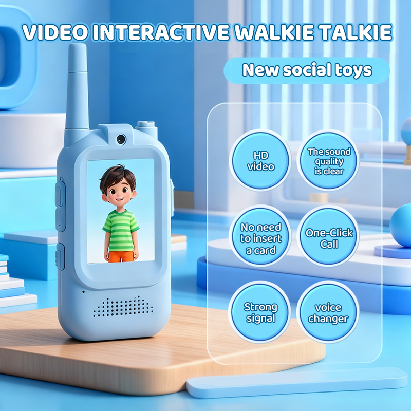 2pcs Kids Video Walkie Talkie  - Outdoor Adventure Video ulasan dan harga